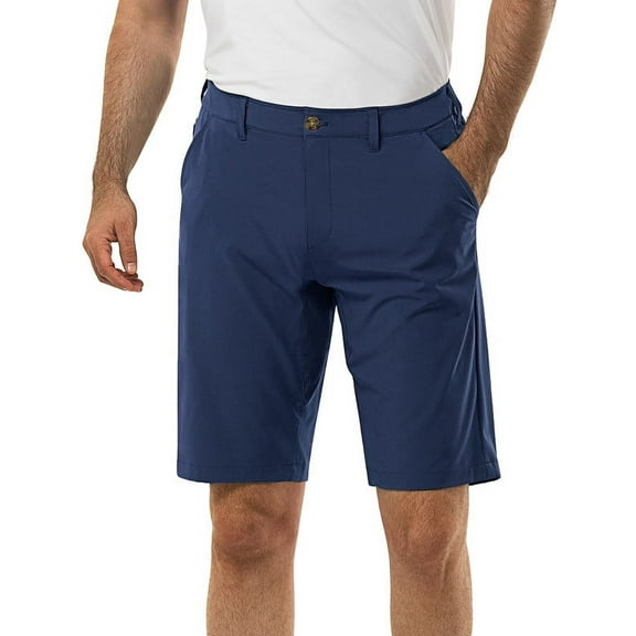 Off Road Ventures Mens Golf Shorts 11" Inseam Lightweight Dri Fit Stretch Hiking Shorts With Pocket