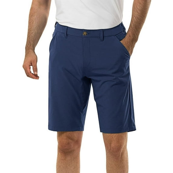 Off Road Ventures Mens Golf Shorts 11" Inseam Lightweight Dri Fit Stretch Hiking Shorts With Pocket
