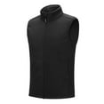 thumbnail image 1 of Off Road Ventures Mens Fleece Vest Lightweight Outerwear Zip Up Golf Running Sleeveless Vest With Pockets for Hiking Travel, 1 of 8
