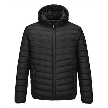 Off Road Ventures Men's Lightweight Packable Puffer Jacket Hooded Water-Resistant Insulated Winter Quilted Coat for Ski Travel