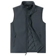 thumbnail image 1 of Off Road Ventures Men's Lightweight Vest Warm Insulated Waterproof Sleeveless Outerwear Jacket for Winter, 1 of 6