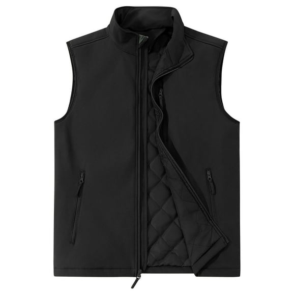Off Road Ventures Men's Lightweight Vest Warm Insulated Waterproof Sleeveless Outerwear Jacket for Winter