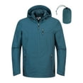 thumbnail image 1 of Off Road Ventures Men's Waterproof Rain Jackets Packable Lightweight Windbreaker Rain Shell Raincoat with Hood, 1 of 7