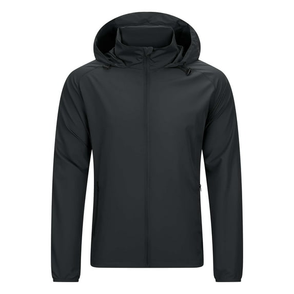 Off Road Ventures Mens Packable Rain Jacket Waterproof Hooded Lightweight Windbreaker Raincoat for Outdoor Golf