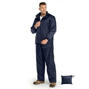 Off Road Ventures Rain Suits for Men Waterproof Breathable Packable Rain Gear with Hood for Hiking (Jackets and Pants)