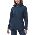 thumbnail image 1 of Off Road Ventures Women's Fleece Lined Softshell Jacket Lightweight Waterproof Warm Windbreaker Hooded Jacket for Winter Outdoor, 1 of 7