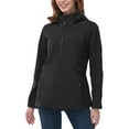 thumbnail image 1 of Off Road Ventures Women's Fleece Lined Softshell Jacket Lightweight Waterproof Warm Windbreaker Hooded Jacket for Winter Outdoor, 1 of 7