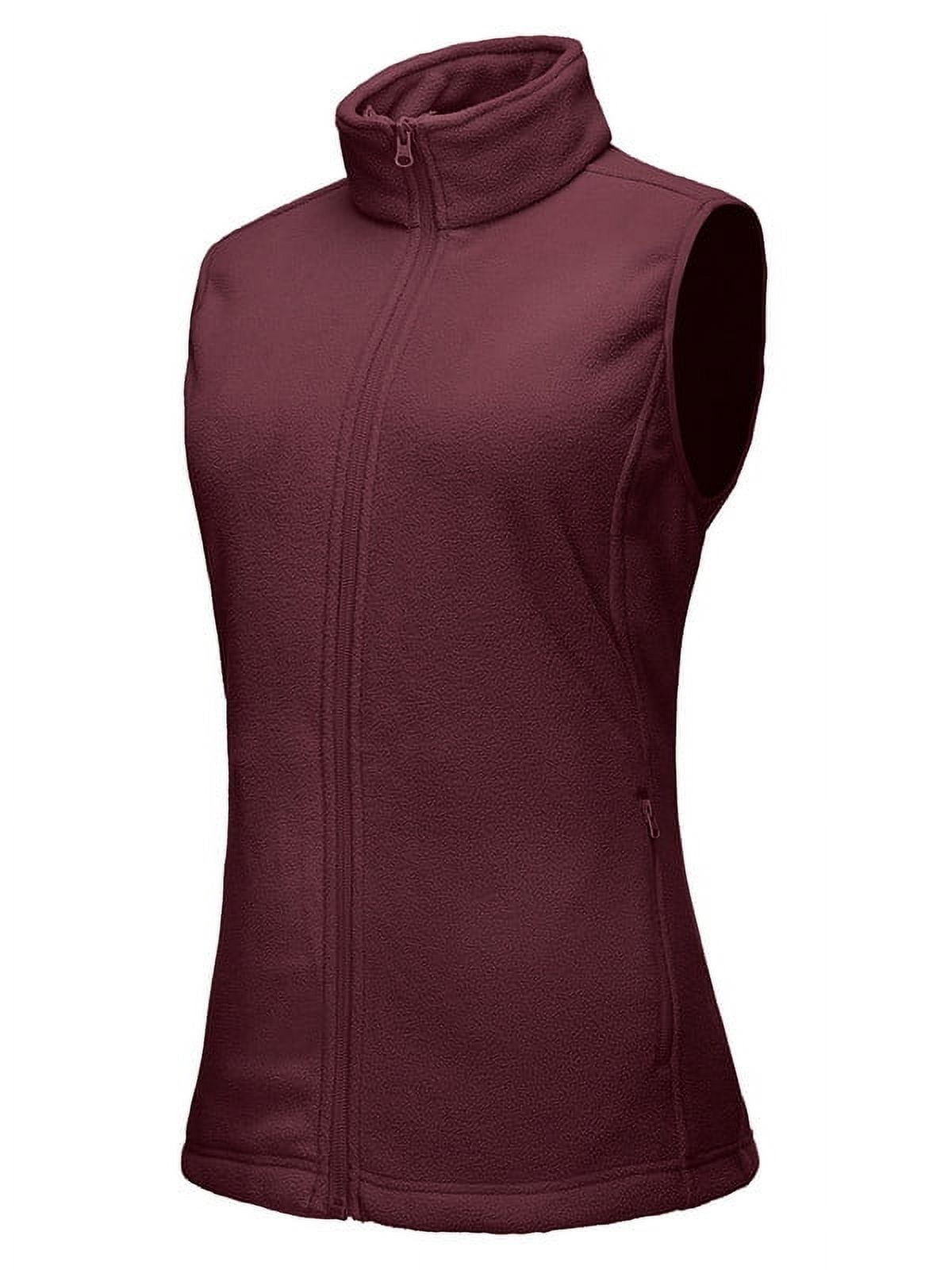 Off Road Ventures Womens Fleece Vests Outerwear Lightweight Sleeveless ...