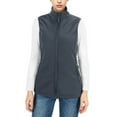 thumbnail image 1 of Off Road Ventures Women’s Fleece Softshell Vests Lightweight Outerwear Zip Up Sleeveless Running Vest for Golf Hiking, 1 of 7