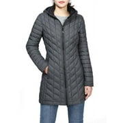 Off Road Ventures Women's Lightweight Puffer Jacket Hooded Water-Resistant Windproof Quilted Puffer Coat Outwear
