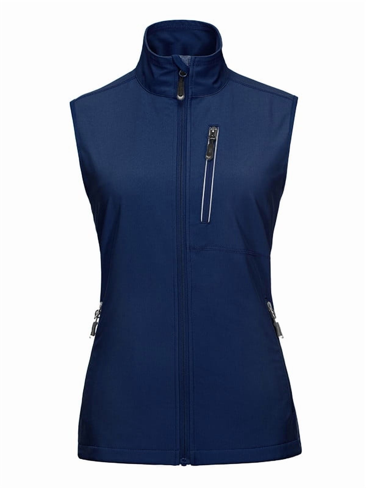 Off Road Ventures Women's Lightweight Vest Waterproof Windproof Outerwear Cycling Sleeveless Jacket for Hiking Travel