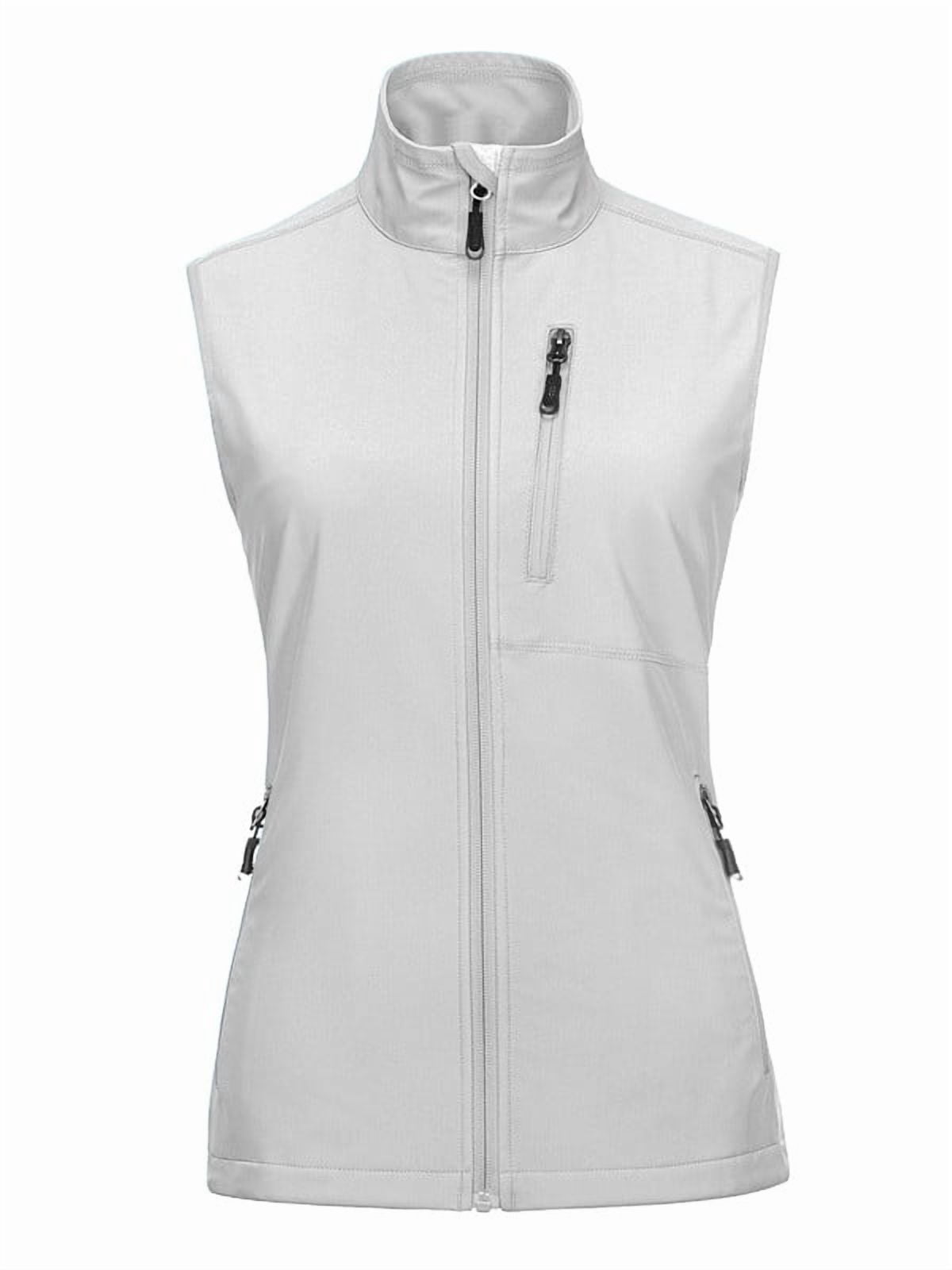 Off Road Ventures Women's Lightweight Vest Waterproof Windproof Outerwear Cycling Sleeveless Jacket for Hiking Travel