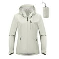 thumbnail image 1 of Off Road Ventures Women's Packable Rain Jacket Waterproof Lightweight Windbreaker Rain Coat with Pockets for Cycling Bike, 1 of 7