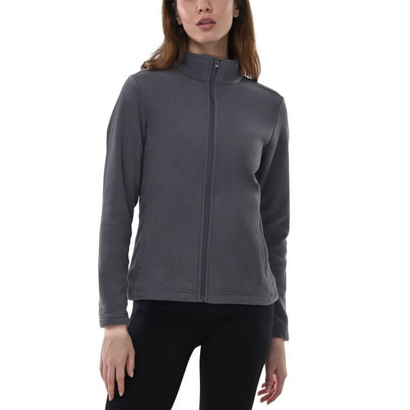 Off Road Ventures Women's Polar Fleece Jackets Lightweight Soft Long Sleeve Zip Up Warm Coats with Pockets for Winter Outerwear