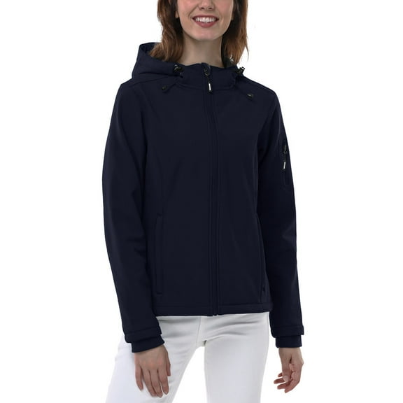Off Road Ventures Women’s Softshell Jacket Fleece Lined Waterproof Lightweight Windbreaker Insulated Coat with Hood