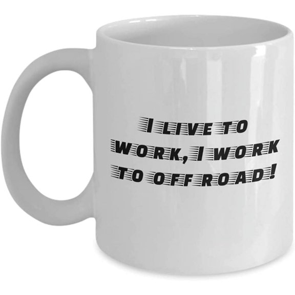 Off Roading Mug, Off Roaders, Ceramic Coffee Cup, Explorers, Motocross, 4x4,