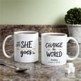 thumbnail image 1 of Off She Goes Personalized Mug, 1 of 1