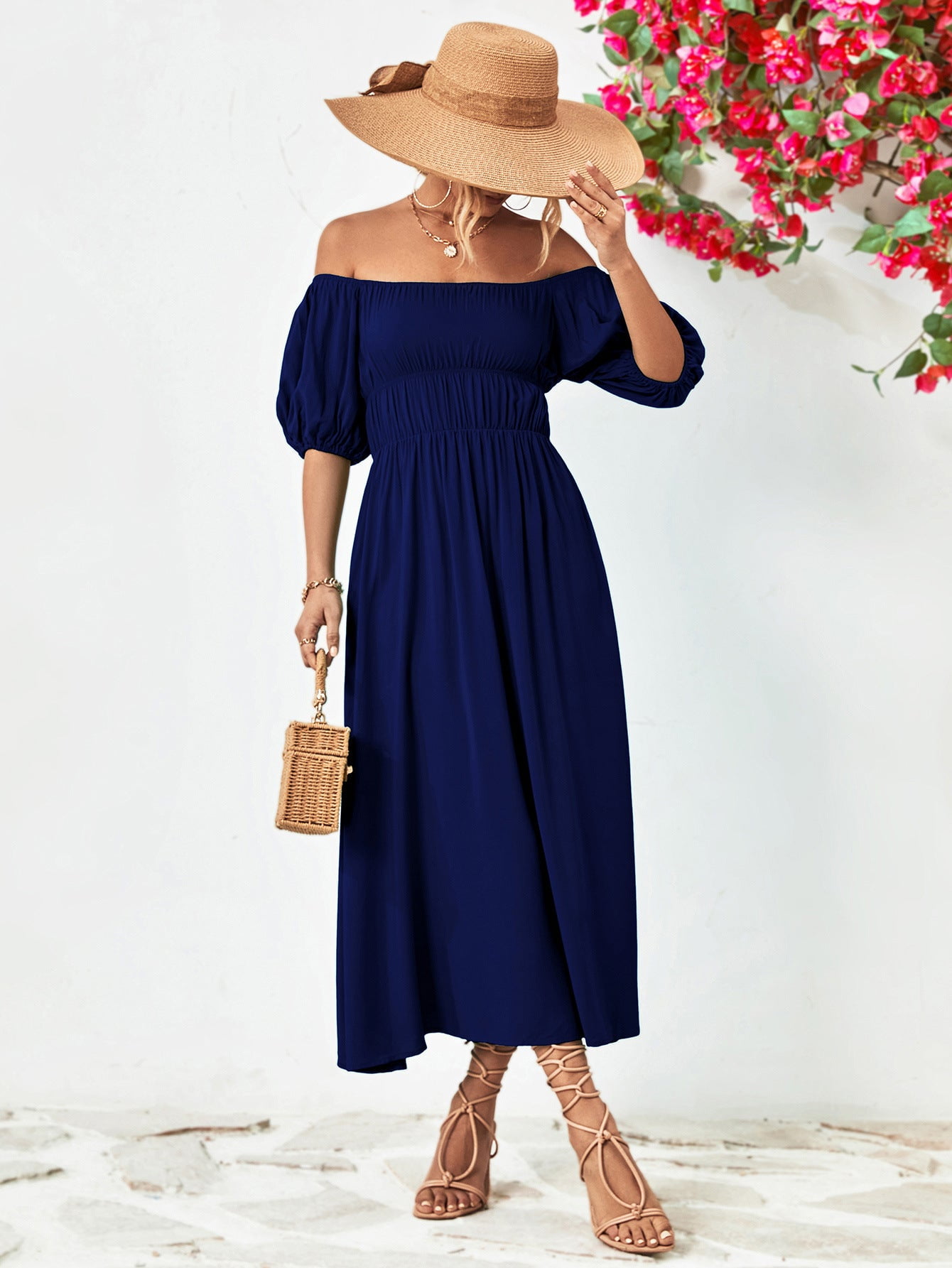 zimmermann verity dot off shoulder dress Zimmermann Polka Dot-print Pleated Dress – Runway Catalog