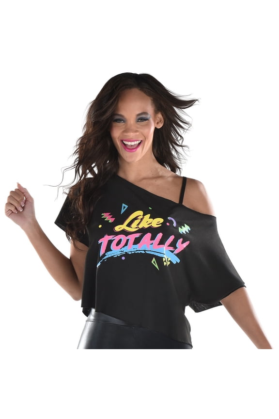 Off-Shoulder Crop Top Adult Clothing - Standard