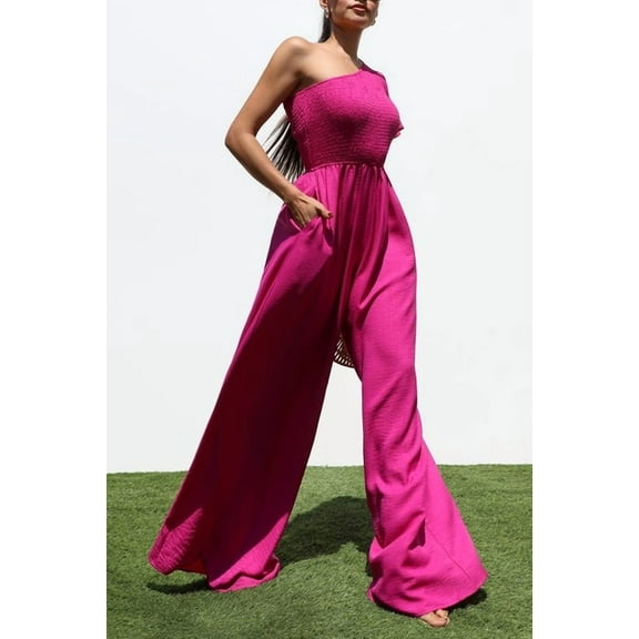 Off Shoulder Jumpsuit