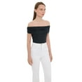 thumbnail image 1 of Off-Shoulder Ruched Bodycon Top, 1 of 5