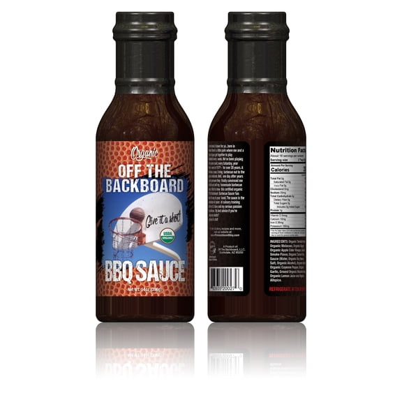 Off The Backboard Organic Barbecue Sauce