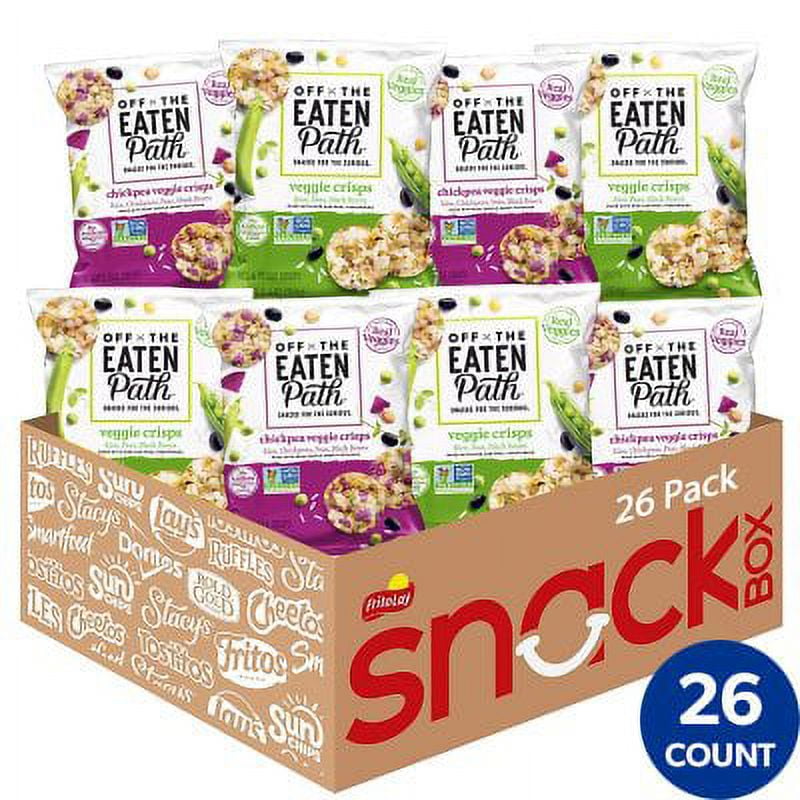 Off The Eaten Path Veggie Crisps Mix Flavor Variety Pack (1.25 oz., 26