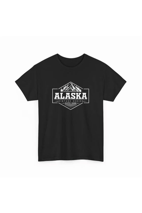 Off The Grid T-Shirt S-5XL, Mountain Trektee, Alaska Mountain Shirt