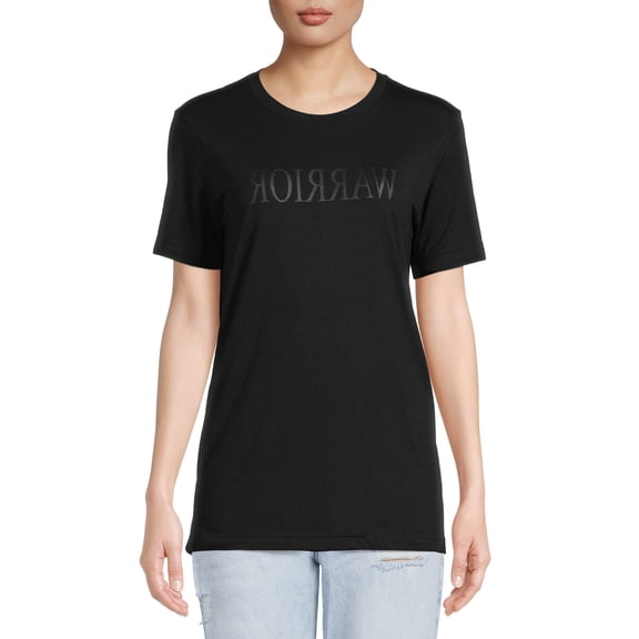 Off The Grid Women's Warrior Reverse Letter Tee with Short Sleeves