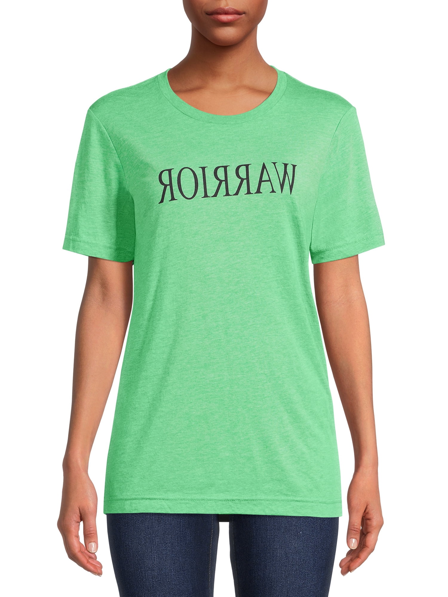 Off The Grid Women's Warrior Reverse Letter Tee