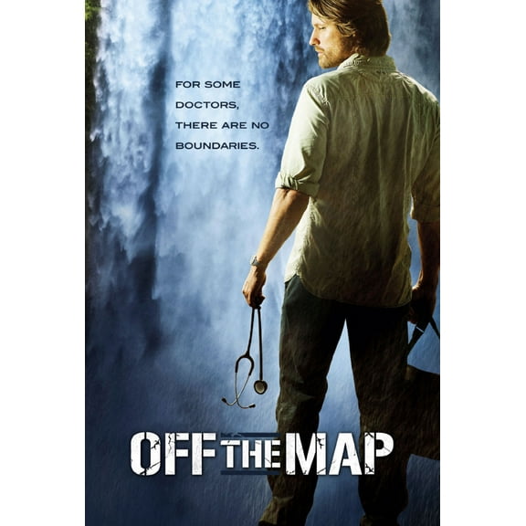 Off The Map Poster 24inch x 36inch Art Poster 24x36 Multi-Color Square Adults Best Posters