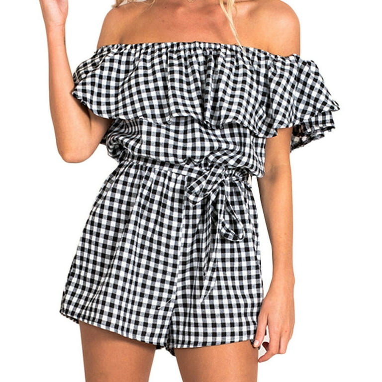 Sweet Solid Flounce Off the Shoulder Tops Sweet Solid Flounce Off the Shoulder Tops