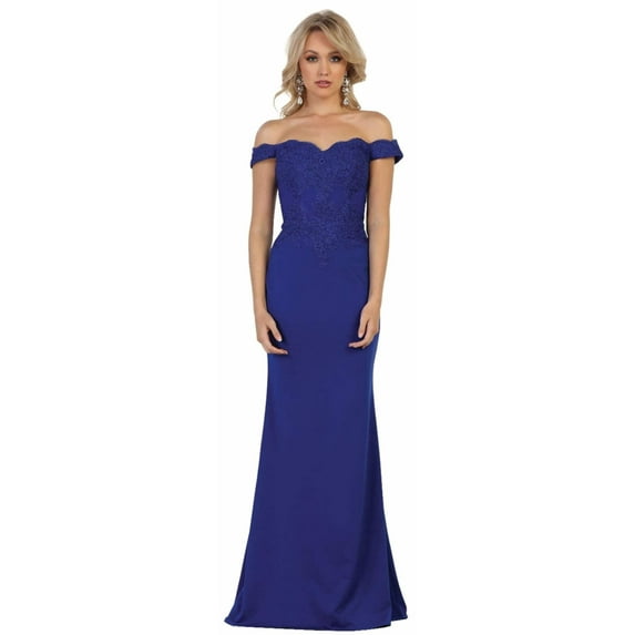 Off The Shoulder Prom Evening Gown