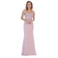 thumbnail image 1 of Off The Shoulder Prom Evening Gown, 1 of 11