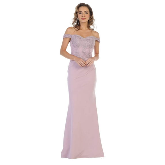 Off The Shoulder Prom Evening Gown
