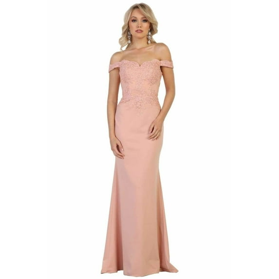 Off The Shoulder Prom Evening Gown