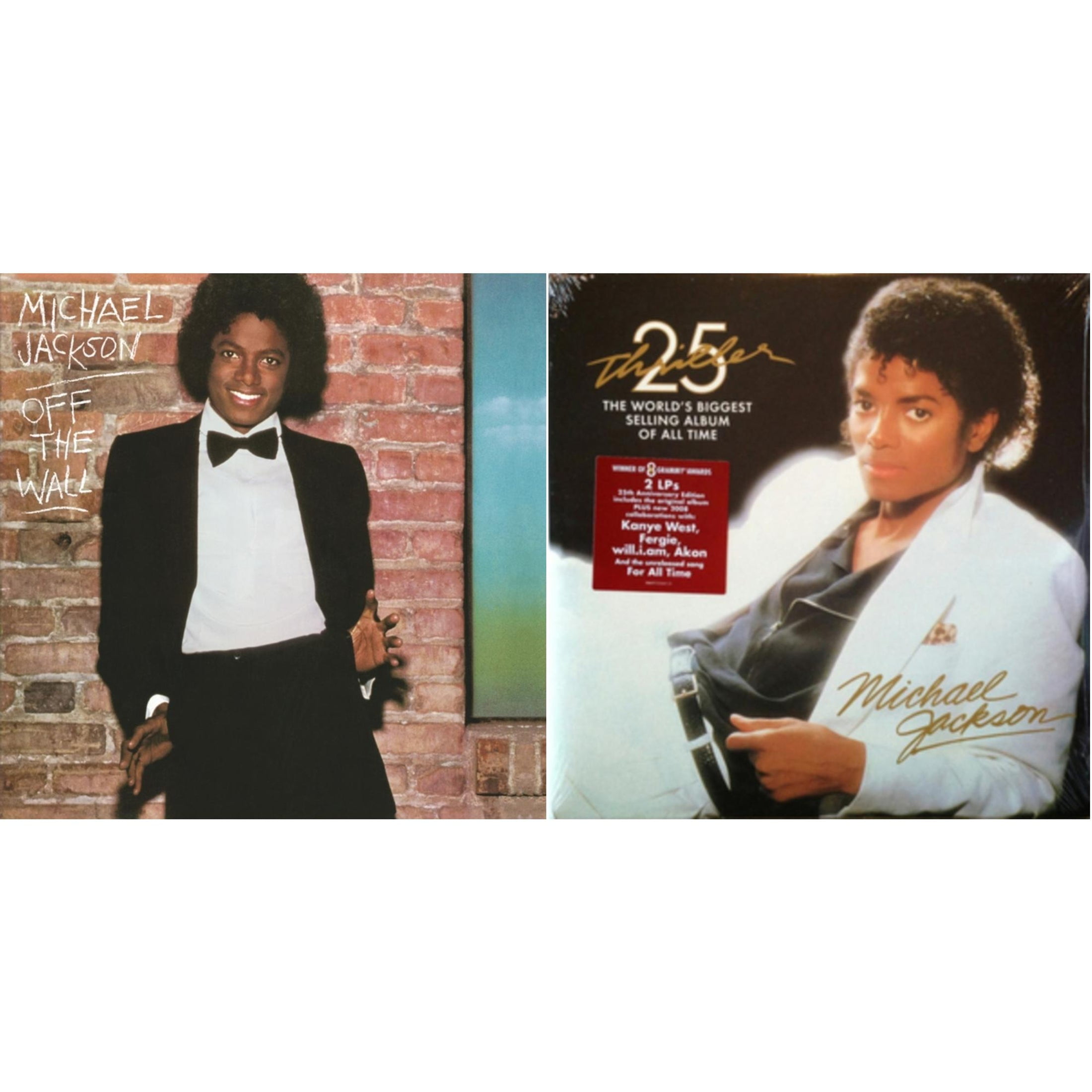 Off The Wall (140G/Gatefold) & Thriller (25Th Anniversary Edition