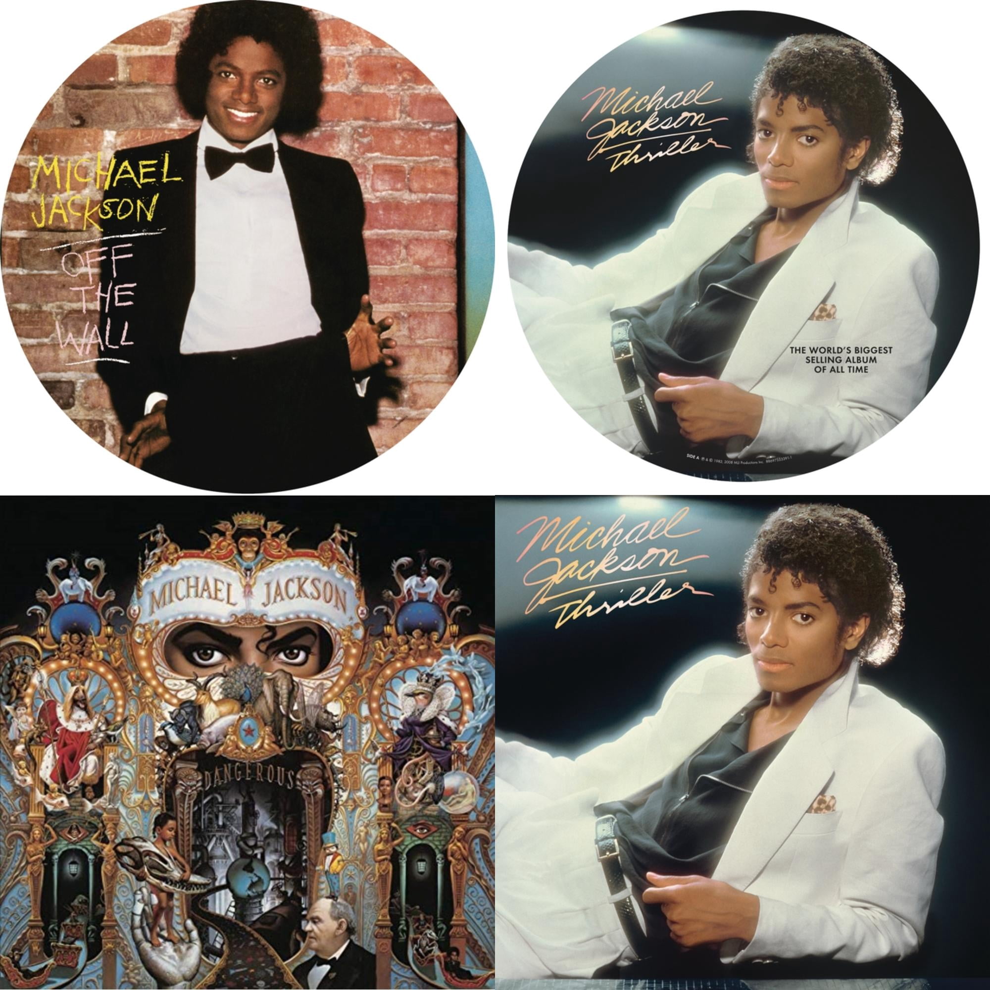 Off The Wall (Picture Disc) & Thriller (Picture Disc) & Dangerous