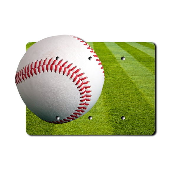 Off The Wall Plates - Baseball - Triple Gang Blank Cover
