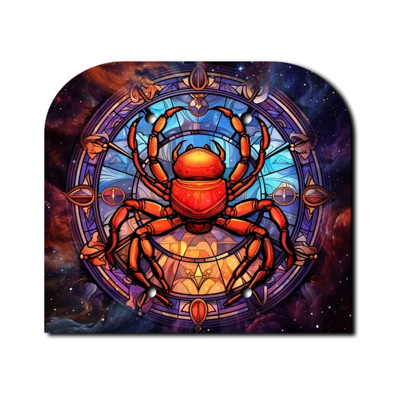 Off The Wall Plates - Cancer Zodiac Classic Decorative Acrylic Cover Double Blank Wallplate