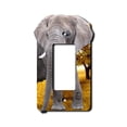 thumbnail image 1 of Off The Wall Plates - Elephant Nature - Single Gang Paddle Rocker, 1 of 4
