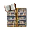 thumbnail image 1 of Off The Wall Plates - Gothic Library Classic Decorative Acrylic Cover Double Blank Wallplate, 1 of 5