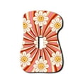 thumbnail image 1 of Off The Wall Plates - Retro Style 2 Classic Decorative Acrylic Cover Single Light Switch Wallplate, 1 of 5