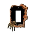 thumbnail image 1 of Off The Wall Plates - Spider Hole in the Wall - Single Gang Paddle Rocker, 1 of 4