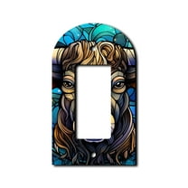 Off The Wall Plates - Taurus Zodiac Classic Decorative Acrylic Cover Single Paddle Rocker Wallplate
