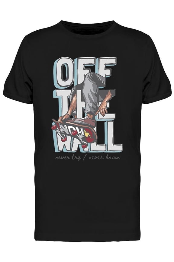 Off The Wall T-Shirt Men -Image by Shutterstock, Male x-Large