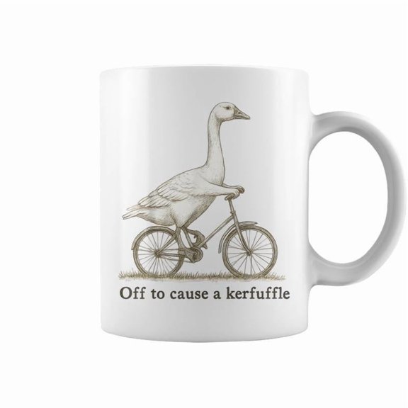 Off To Cause A Kerfuffle Coffee Mugs