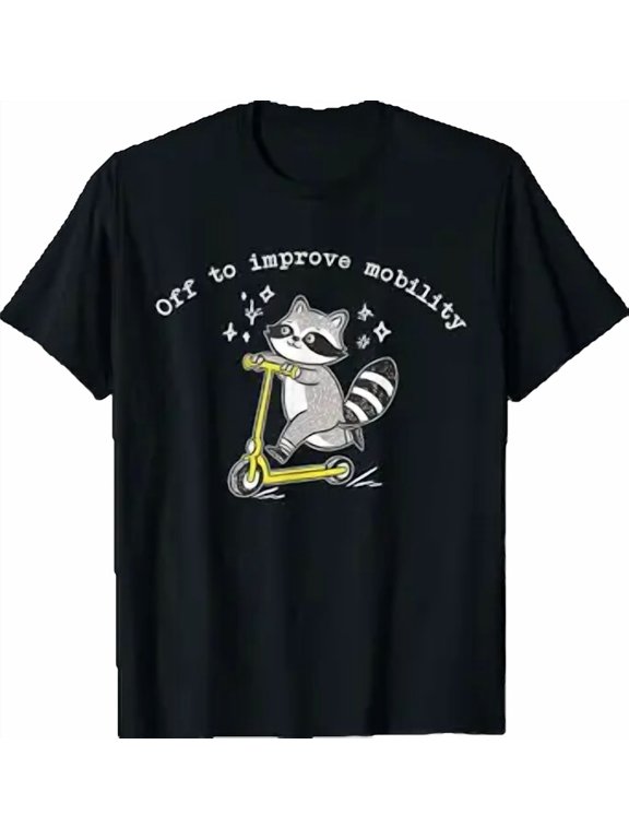Off To Improve Mobility Funny Animal Pt Physical Therapist Shirt BLACK Unisex S-5XL Hot Trending Shirt, Vintage Birthday Gift