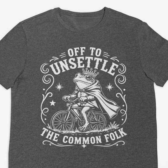 Off To Unsettle The Common Folk Shirt Chiaotic Frog Meme Shirt Funny Frog Humor Shirt Best