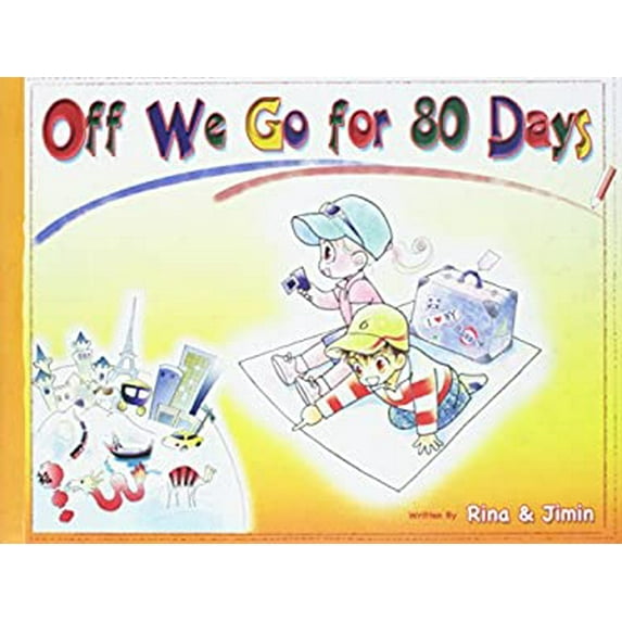 Pre-Owned Off We Go for 80 Days Hardcover Rina Jung, Jimin Jung